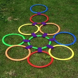 Baby Toy For Children Jumping Ring Kindergarten Teaching Aids Outdoor Sport Game Physical Fitness Training Equipment 38cm