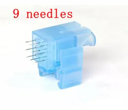 Mesoterapi Meso Gun Needle Wrinkle Avlägsnande Kirurgisk Stailess Stål 5/9 Nål Injektor Använd för Bella Vital Machine Anti Acne Spot