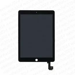 5PCS Ny LCD-skärm Touch Screen Digitizer Replacement Assembly för iPad Air 2 Gratis frakt
