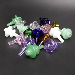 carb cap colored glass UFO dome for glass bongs water pipes dab oil rigs thermal P quartz banger nails