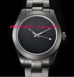 Luksusowy zegarek Najwyższa jakość stali nierdzewnej Bransoletka ze stali nierdzewnej 40 mm pusta wybór mechaniczny automatyczny ruch na rękę Zegarki na rękę