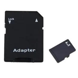 100% Real 8GB Memory TF Card Genuine 8GB with Adapter for Cell Phone MP3/4/5 Player Tablet PC