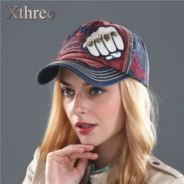 Xthree Unisex Moda Erkekler S Beyzbol şapkası Kadınlar Snapback Şapka Pamuk Casual Caps Casquette Yaz Erkekler Cap Toptan için Hat Fall