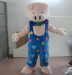 2018 завод продажа горячая милый маленький поросенок свинья талисман костюм с клоун костюм для взрослых носить на продажу