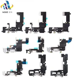 Dla iPhone 5 5C 5S 6 6S 6Plus 6S plus 7 Ładowarka ładowarka Port Dock Złącze USB Data Flex Cable Słuchawki Gniazda Flex Wstążka