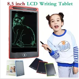 5Colors 8,5 tum LCD-skrivning Tablet Digital Portable Memo Ritning Blackboard Handstil Pads Elektronisk Tablet Board med uppgraderad penna