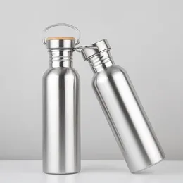 Creative Outdoor Sports Cup Metal Stainless Steel Water Bottles High Temperature Resistant Portable Handle Design Tumbler Sturdy 12jb3 BB