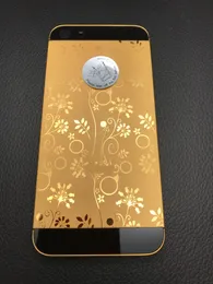 iPhone 5s 24Kゴールド仕上げ　多分メッキ OB-