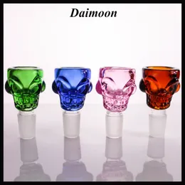 Palenia Producent 14.4 18.8 Blow New Design Skull Glass Bowl dla Bongs Hurtownie