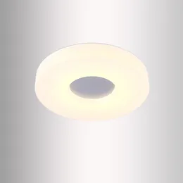 Moderna acrilico bianco LED rotonda Camera Lampada da soffitto di disegno semplice del balcone soffitto luminoso soggiorno apparecchi di illuminazione a soffitto