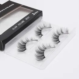 12 Styles 2 Pairs/Set 3D False Eyelashes Eye Makeup Natural Long Thick Eyelash Extension Hot Fashion Eye Lashes Maquiagem