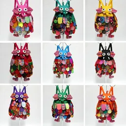 新しいキッズバッグバックパックファッション象スタイルの赤ちゃんキッズスクールバッグ中国の国家特性キッズ肩袋送料無料