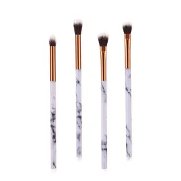 2 stilar Marmor Makeup Brushes Blush Powder Eyebrow Eyeliner Make Up Brush Set Makeup Tools Tillbehör BR016