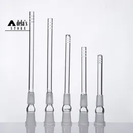 14 mm Glas-Downstem-Diffusor 14M-14F 6 Cuts Down Stem 14,5 mm Female Frosted Joint Dropdown-Adapter Rohre Bongs Dab Rig 234