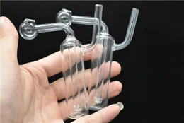 Mini Glass Oil rig Water Bong pipe Ash Catcher Hookah Pipe Pyrex glass Smoking oil burner water pipe