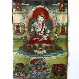 Tibet Collectable Silk Hand Painted The Buddhism Thangka