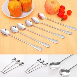 New Stainless Steel Spoon Creative Style Design Sugar Coffee Scoops Hot Cookware Gift Kitchen Dining Bar Tool Free Shipping FBA SHIp HH7-791