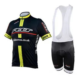 FELT team Cycling jersey Suit Short Sleeves Shirt (bib) shorts sets men summer mountain bike clothes Wear 3D gel pad H1507