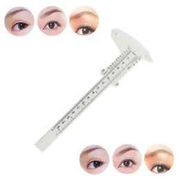 2017 eyebrow stencils 1PC Microblading Reusable Makeup Measure Eyebrow Guide Ruler Permanent Tools stencils