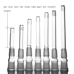 Glas-Downstem 18 mm 14 mm Rauchpfeifen-Hersteller G.O.G Downstem CC-02-Diffusor mit 6 Schnitten