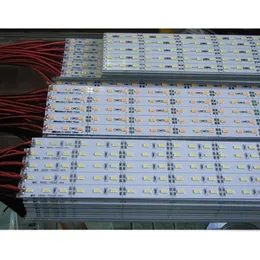 100pce 100 cm SMD 5630 DC 12 V Highlight LED Sert Şeritler 72 Leds Serin Beyaz ve Sıcak Aydınlatma için Sıcak Beyaz