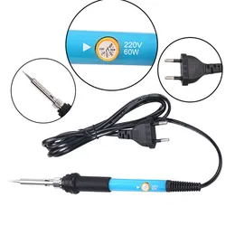 Freeshipping 220V/110V 60W Adjustable Temperature Electric Soldering Iron Pen Handle Solder Station Welding Repair Hand Tool