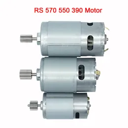 Barns elbil DC Motor 550 för barn Rid på bil 12V 6V Höghastighets DC Motot, fjärrkontrollbilar 570 35000RPM Motor