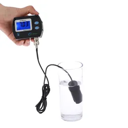 Freeshipping Mini acquario Qualità dell'acqua tester per piscine di acqua salata aqua medidor de pH Meter test Acidometro Analizzatore misuratore testi phmetro