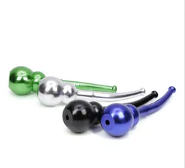 Foreign trade gourd metal aluminum pipe smoking PIPE cigarette holder