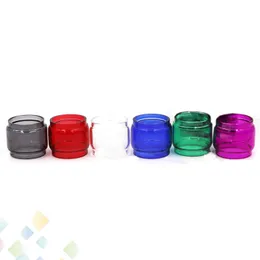 7 Colors TFV12 Prince Glass Tube Pyrex Replacement Sleeve Tube 8ML Extended Pyrex Glass Tubes Fat Boy DHL Free