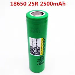 25R high capacity 3.6V 18650 2500mAh rechargeable Li-ion battery INR18650-25R Toys flashlight tools