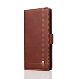 Hurtownia Gorąca Sprzedaż Luksusowe Wysokiej Jakości Vintage Skórzane Pokrycie Flip Cover Portfel Case dla Samsung Galaxy Note 9