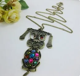Hot Fashion Jewelry Vintage Cute Colorful Dog Pendant Necklace