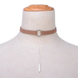 クラビクルファッションの装飾のサークルネックレスハラジュクシンプルベルベットチョーカーネックレス