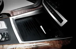 Stalowa konsola przednia uchwyt na kubek wodny wykończenie 1pcs dla BMW x5 E70 2007-2013232U