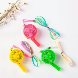 Novelty Lighting LED Flash Whistle Luminous Noise Maker Kids Children Toys Birthday Party Festival Props Christmas Toy