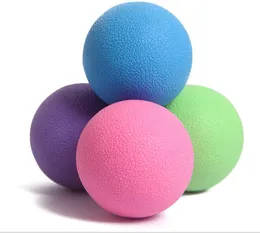 Fitness Acupoint Massage Lacrosse Ball Therapy Trigger Point Body Exercise Sport Yoga Ball Muscle Relax Lime Fatigue Roller Wholesale