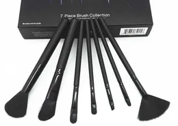 7 pcs elf Makeup Brush Set black Foundation eye shadow blush Cosmetic Brush Makeup Tools Beauty Makeup DHL freeshipping