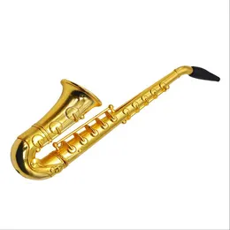 Mała metalowa rura rurowa saksofonu