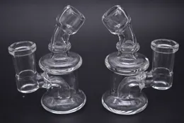 Высококачественные Nano Rig Mini Glass Bongs Fab Egg Bongs Оригинальные масляная бурость отводите стеклянные водяные трубы с 14,4 мм чаши для сустава дешевые мини -кальяны