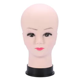 Kvinna Manikin Modell peruk Göra Styling Övning Frisör Kosmetologi Bald Mannequin Head Hat Headwear Display Make Up Tools