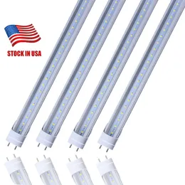 Lager in den USA – 4 Fuß T8 LED-Leuchtstoffröhren 18 W 20 W 22 W SMD2835 4 Fuß LED-Leuchtstofflampen 1200 mm 110 V-240 V CE RoHS FCC