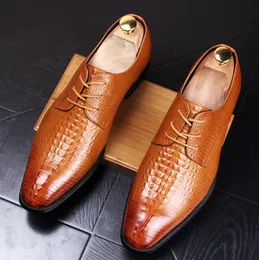 Genuine Leather Men Dress Shoes Fashion Men Flats Square Toe Comfortable Office Men Dress Shoes Plus Size