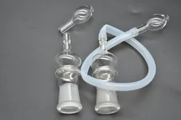 Universelle Glas-Vaporizer-Peitsche für Ersatz-Schnupftabak-Snorter-Vaporizer, 18 mm weiblicher Glas-Bong-Adapter, Vaporizer-Peitsche mit Siebschlauch