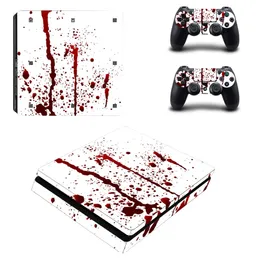 Adesivo In Vinile Per PS4 Slim - Pelle Verde Con Motivo Esagonale Futuristico - Vinyl Reality