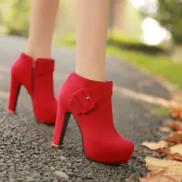 factory price sexy popular high heel dress shoe inner platform women round nose 053