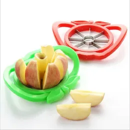 キッチンアップルスライサーコーラーカッターナシフルーツ分割器具快適なハンドルキッチンアップルピーラーツール