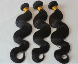 2018工場割引価格！素晴らしい質の人間の髪の毛織体の波ストレート3束安いブラジルのペルーのマレーシアのインドの髪