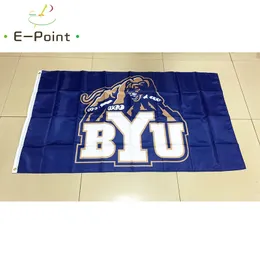 NCAA BYU Cougars Team polyester Flag 3ft*5ft (150cm*90cm) Flag Banner decoration flying home & garden outdoor gifts