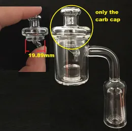 UFO Kabarcık Carb Cap yuvarlak top dome OD 25mm XL için Düz Üst Kuvars termal banger Çivi Opak Alt Gavel Tırnak Bongs Yağ Rigs